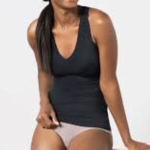 True And Co True Body Racerback Tank Bra Black XL